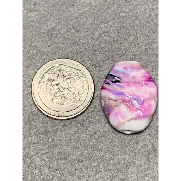 Handmade Colorful Swirled Lampwork Glass Beads - Picture 3 of 8